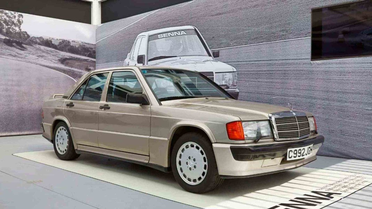 Mercedes-Benz 190 E foi comprado por Ayrton Senna em 1985 na Alemanha