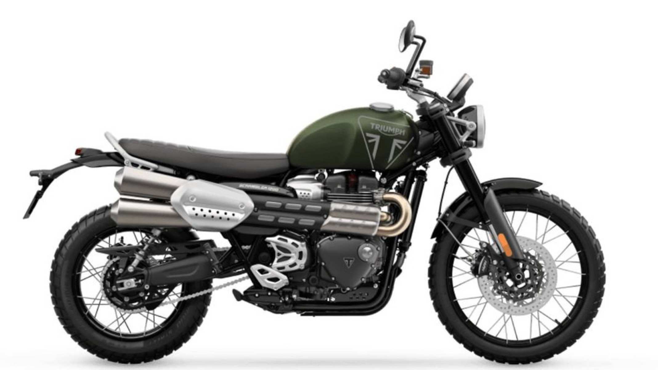 Triumph Scrambler 1200 X verde