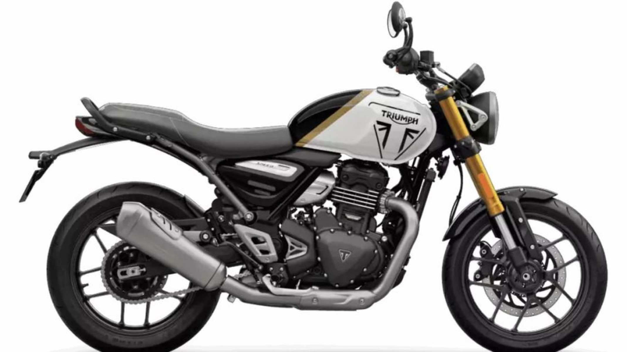Triumph Speed 400 branca
