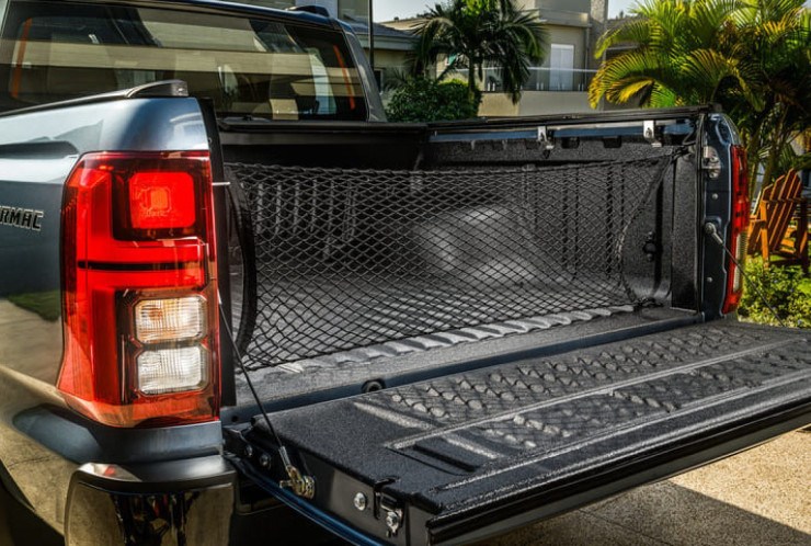 Mitsubishi Triton Tarmac traz rede multiuso para a ca&ccedil;amba