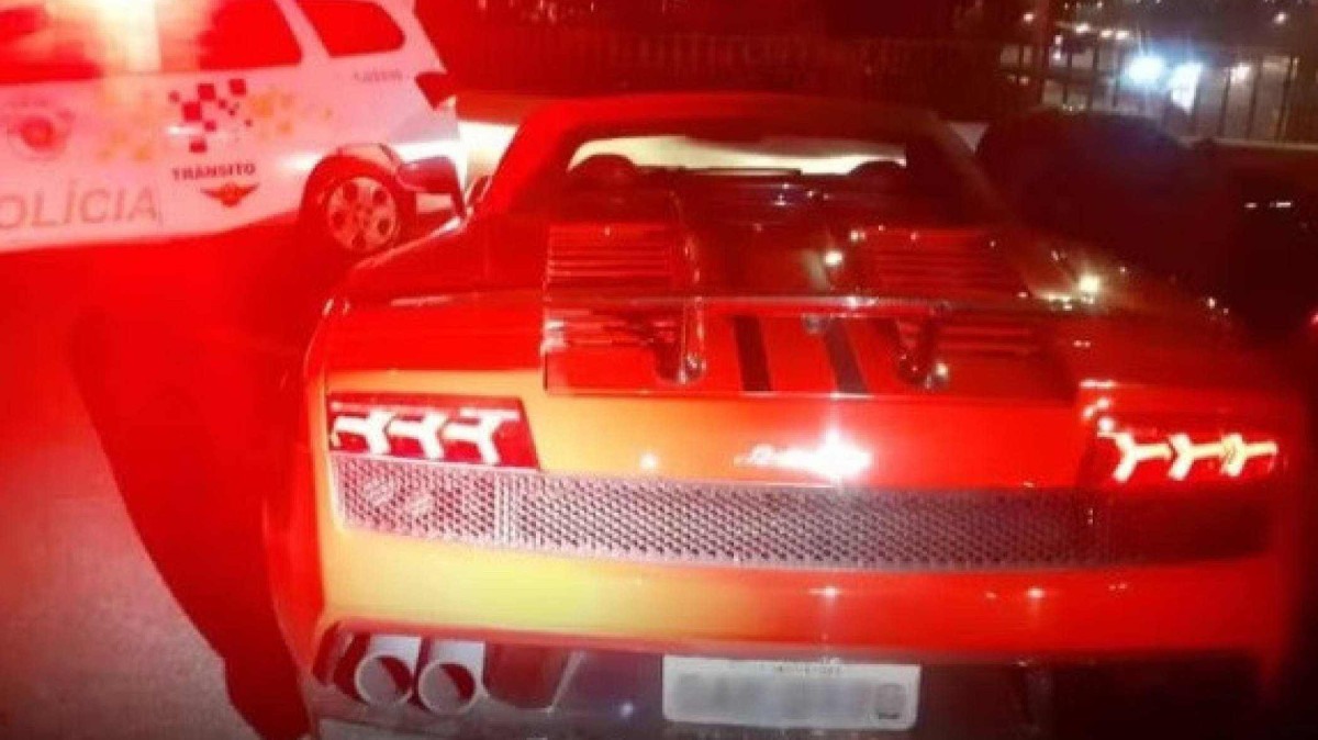 Tarso foi flagrado com uma Lamborghini Gallardo 
