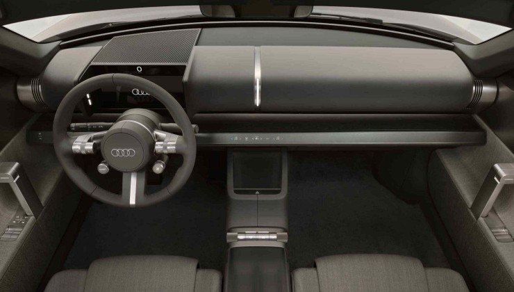 Interior do Audi Concept C é focado no condutor