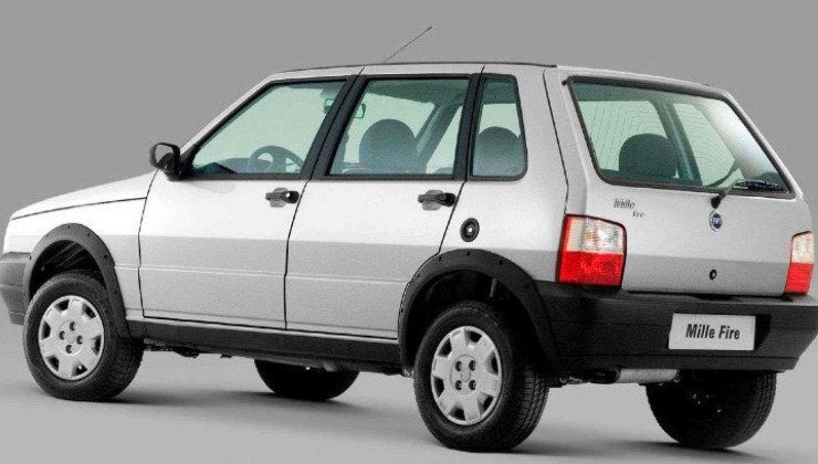 Fiat Uno Mille 2008/2009 -  (crédito: Reprodução)