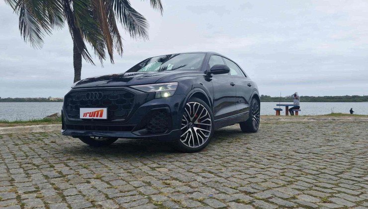 Q8 é o maior SUV da Audi e custa a partir de 794 mil, mas pode passar de 950 mil -  (crédito: Maurício Campelo/Vrum)