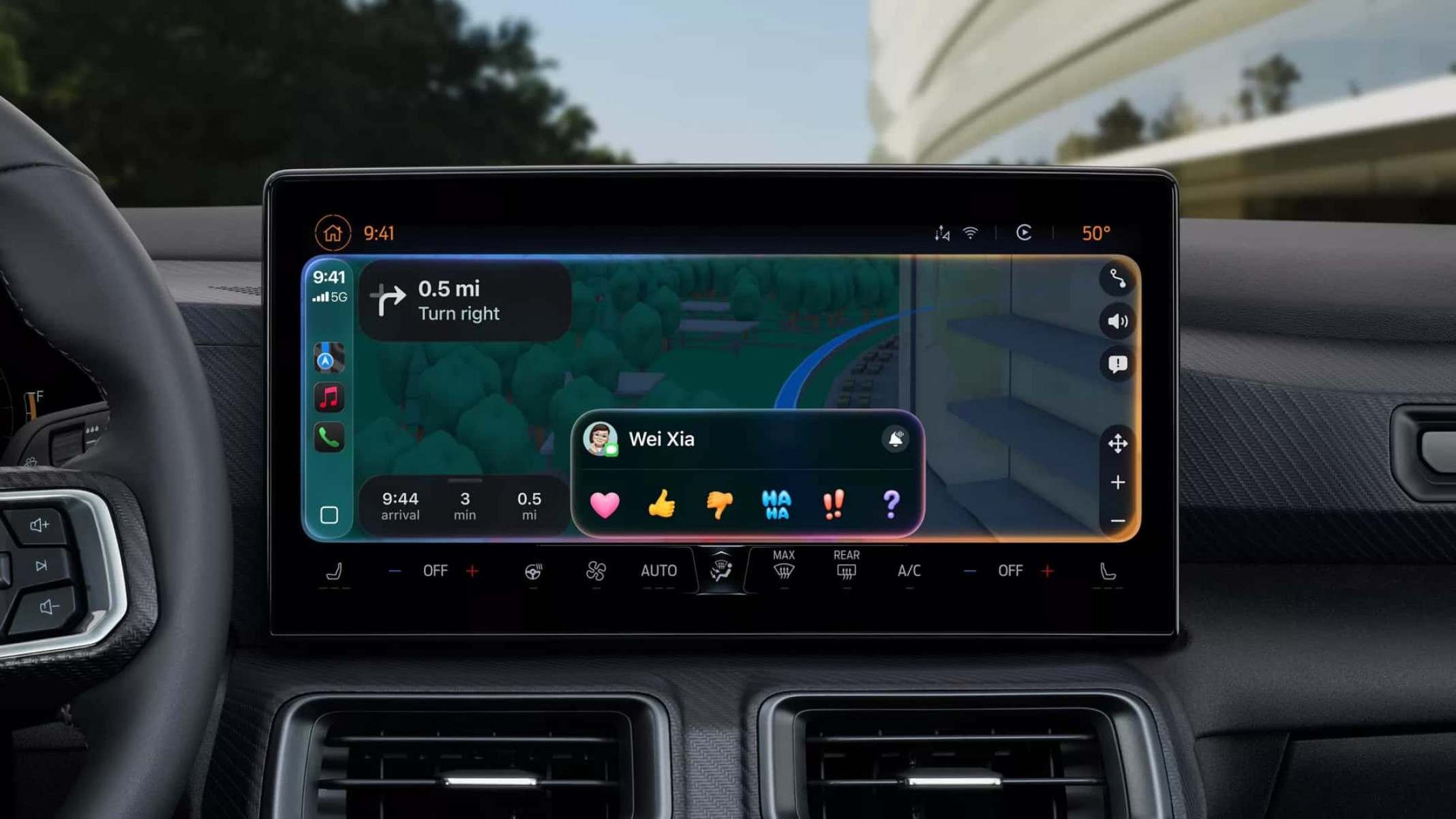 CarPlay no iOS 26