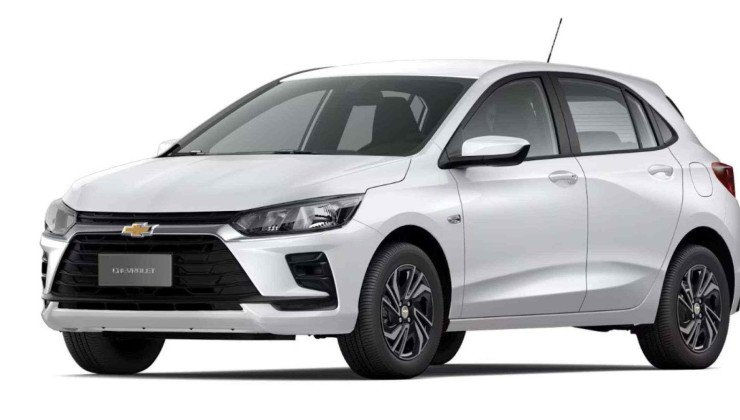 Chevrolet Onix MT é o mais barato da linha e parte de R$ 99.990 -  (crédito: Reprodução)