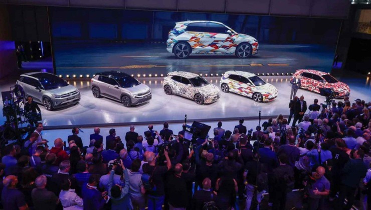 Volkswagen apresentou conceitos 100% elétricos no Salão de Munique -  (crédito: Reprodução)