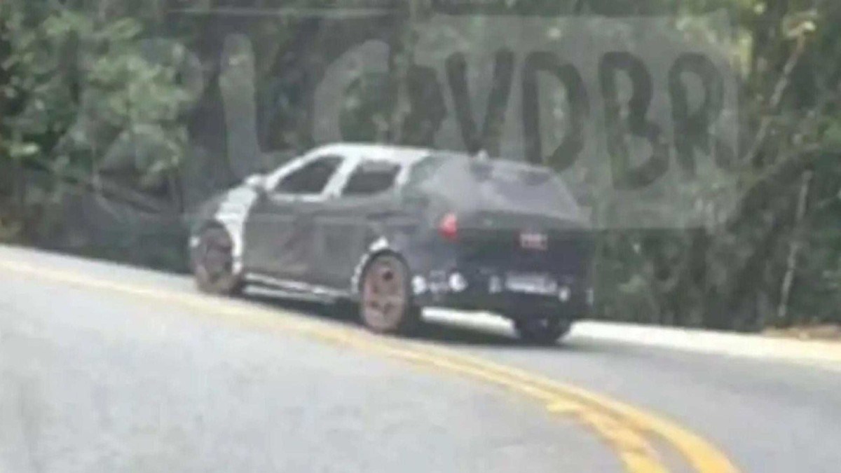 Novo Hyundai HB20 é visto rodando em Ubatuba (SP)