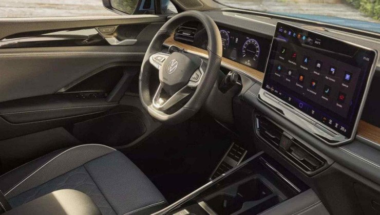 Painel do Volkswagen Tiguan 2026