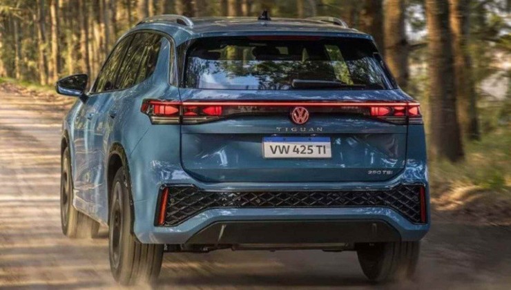 Traseira do Volkswagen Tiguan 2026