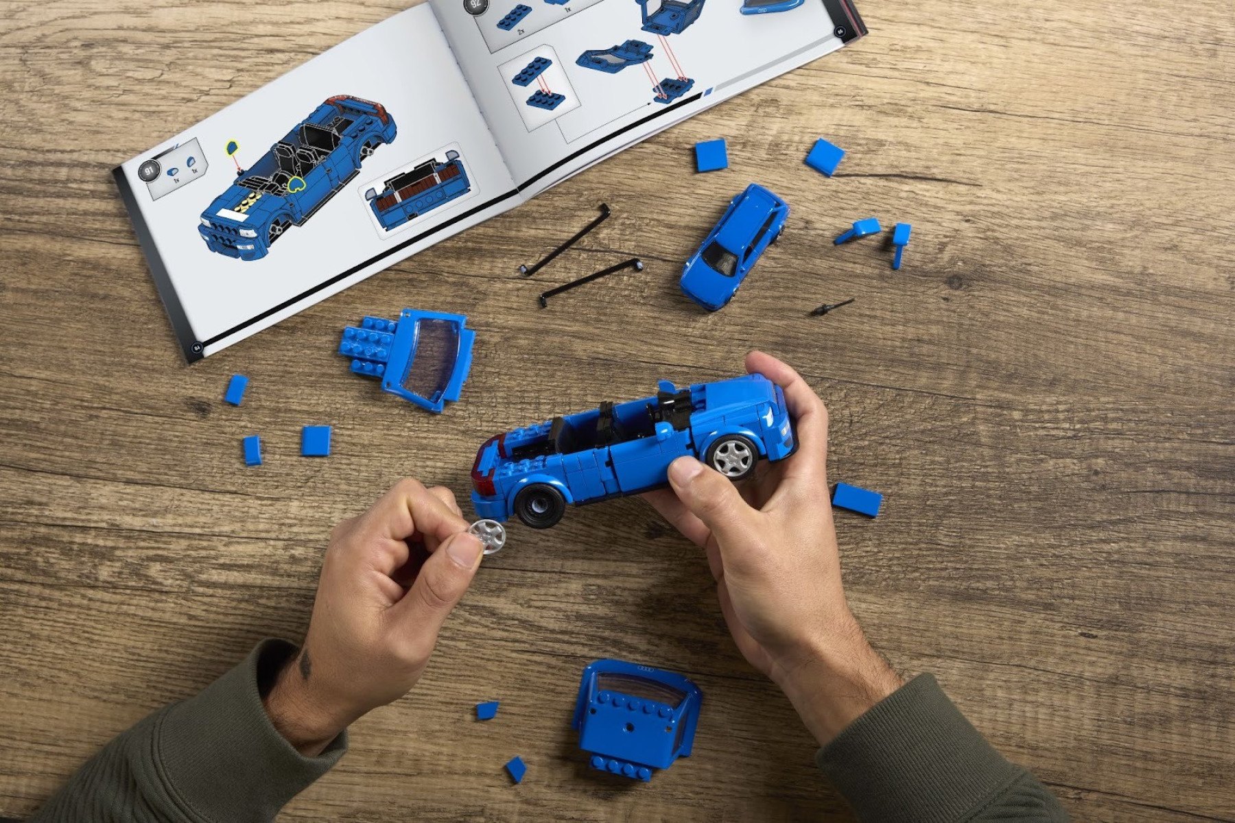 Audi Avant RS2 Mattel Brick Shop
