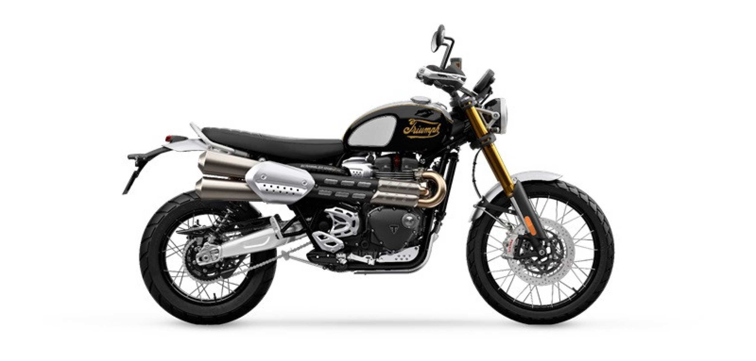 Triumph Scrambler 1200 Icon Edition de lado