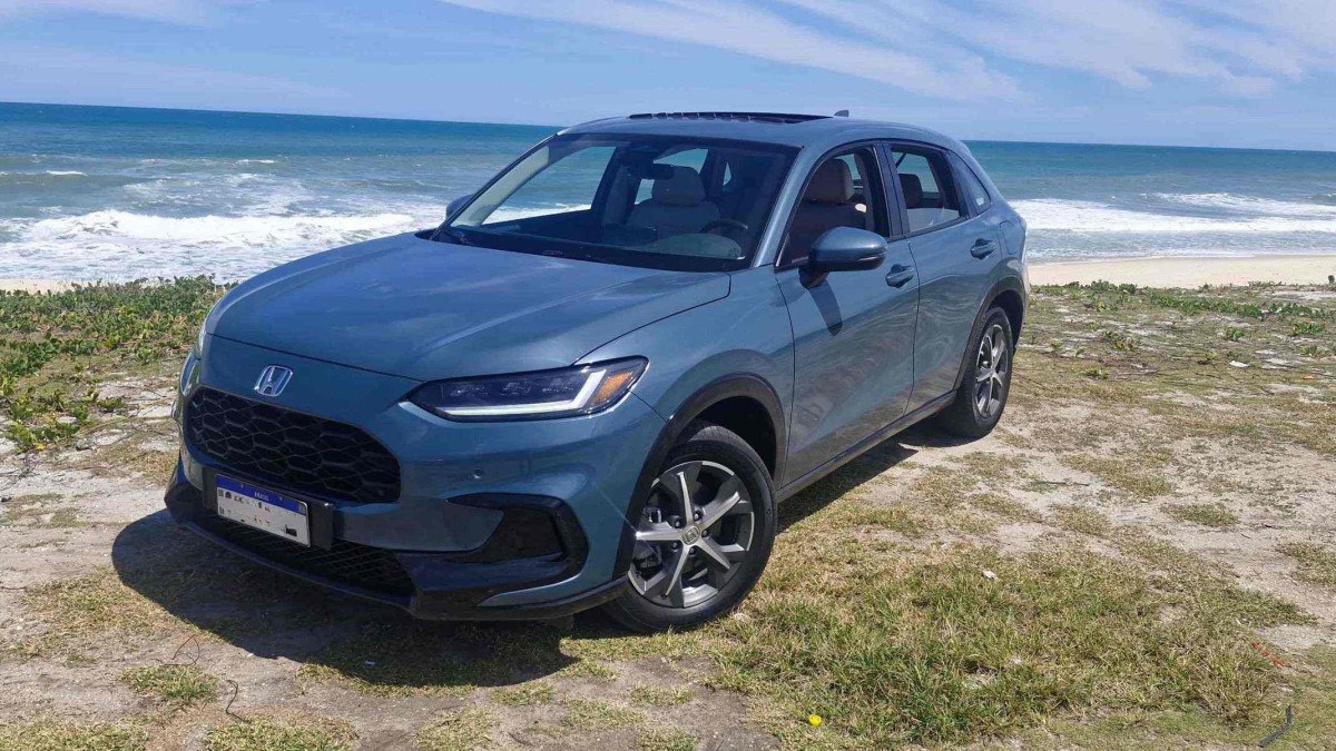 Honda ZR-V possui visual agradável e rodar bem confortável