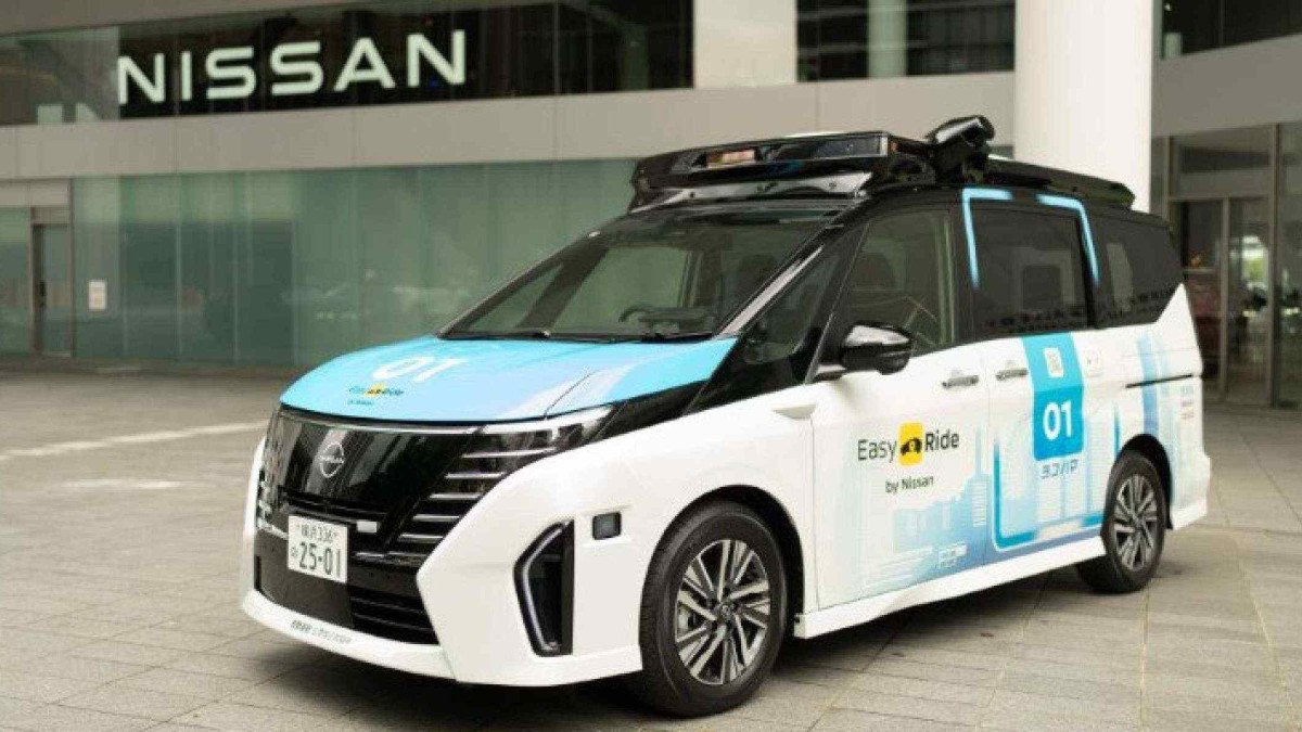 Nissan inicia testes de táxi autônomo no Japão