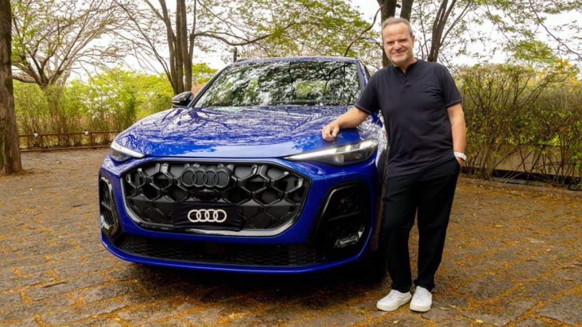 Rubinho Ã© o novo embaixador da Audi no Brasil