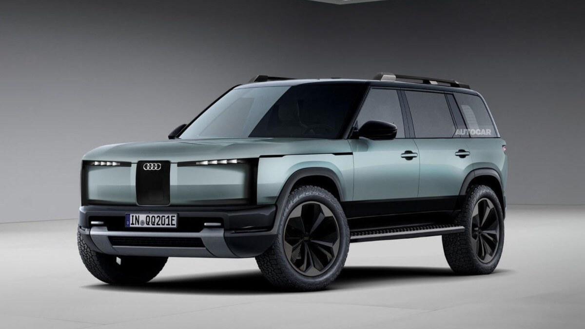 Imagem conceito do novo projeto da Audi para combater o Defender e o G63