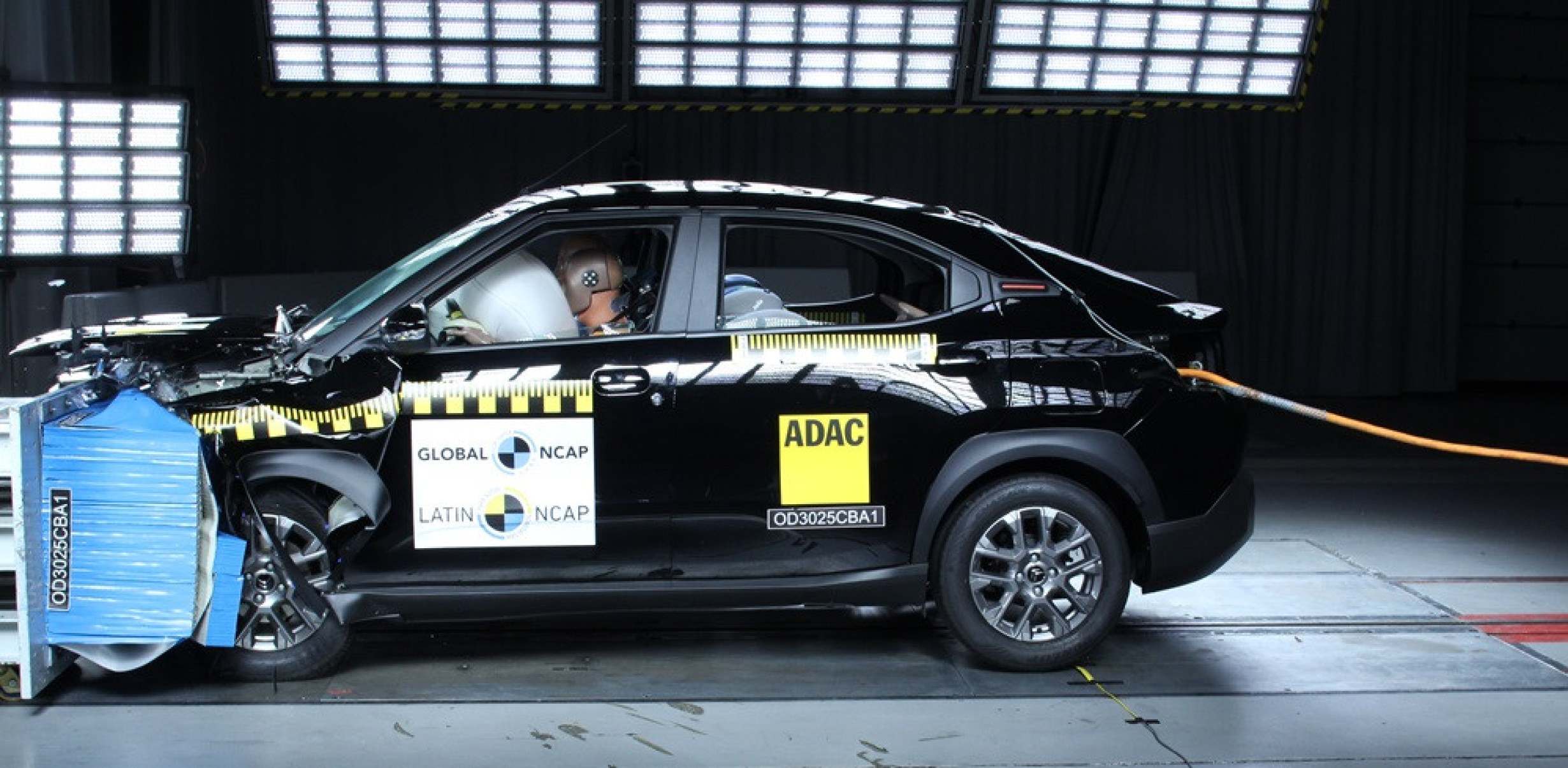 Citroen Basalt tirou zero estrela no teste de colisão Latin NCAP
