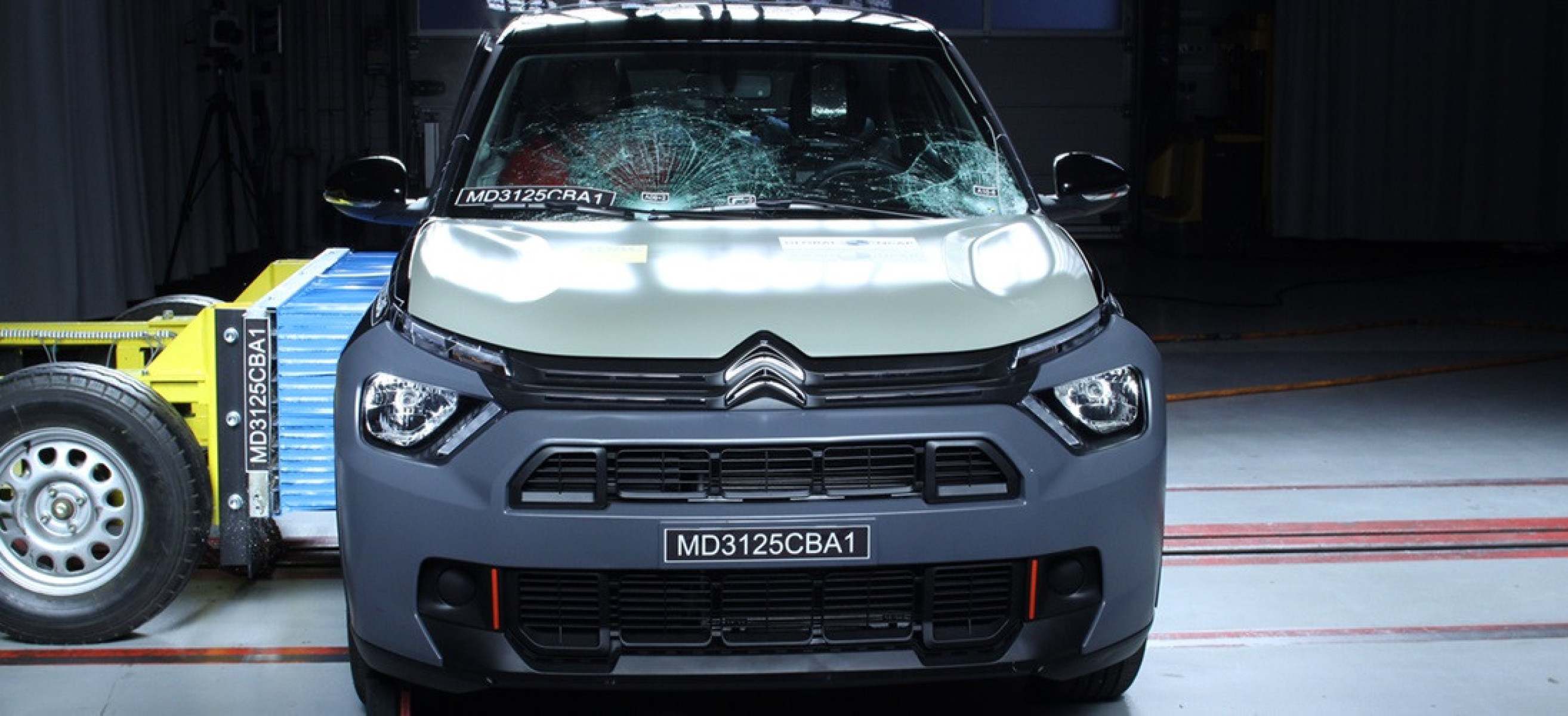 Citroen Basalt tirou zero estrela no teste de colisão Latin NCAP
