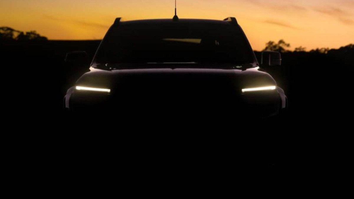 Teaser da nova Nissan Frontier/Navara 