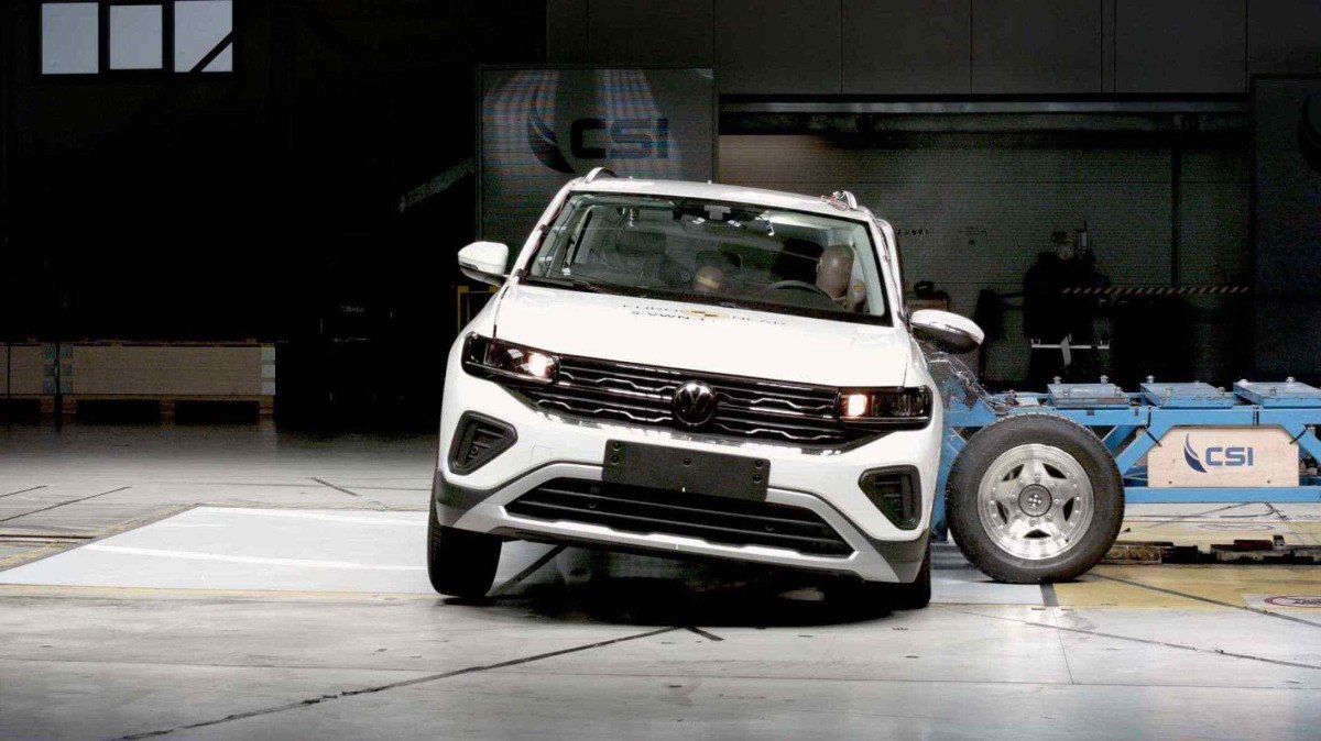 Volkswagen T-Cross no Euro NCAP 2025