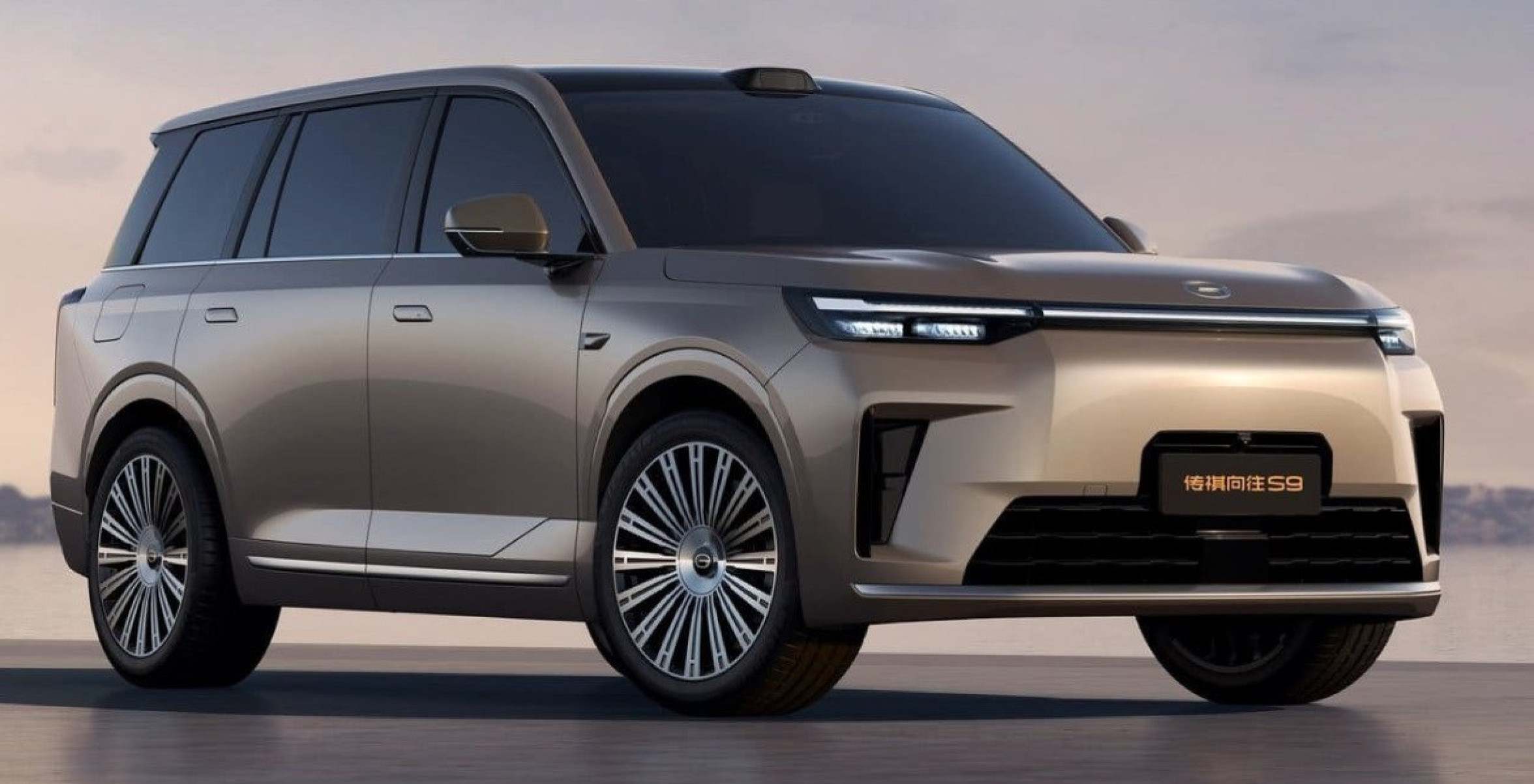 GAC S9 é SUV de grande porte com motorização PHEV
