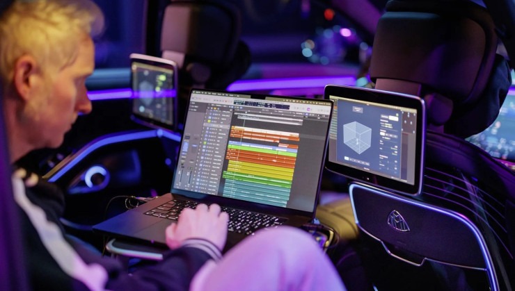 Bancos traseiros, os mais luxuosos dos Maybach, agora permitem edição musical