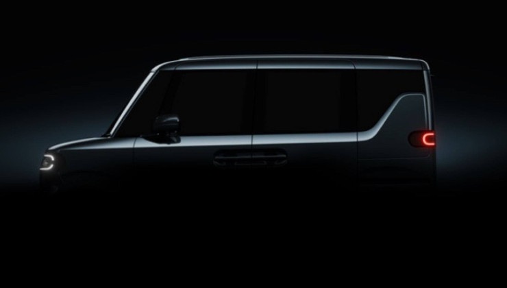 BYD revelou teaser de seu primeiro K-Car -  (crédito: Reprodução/BYD do Japão)