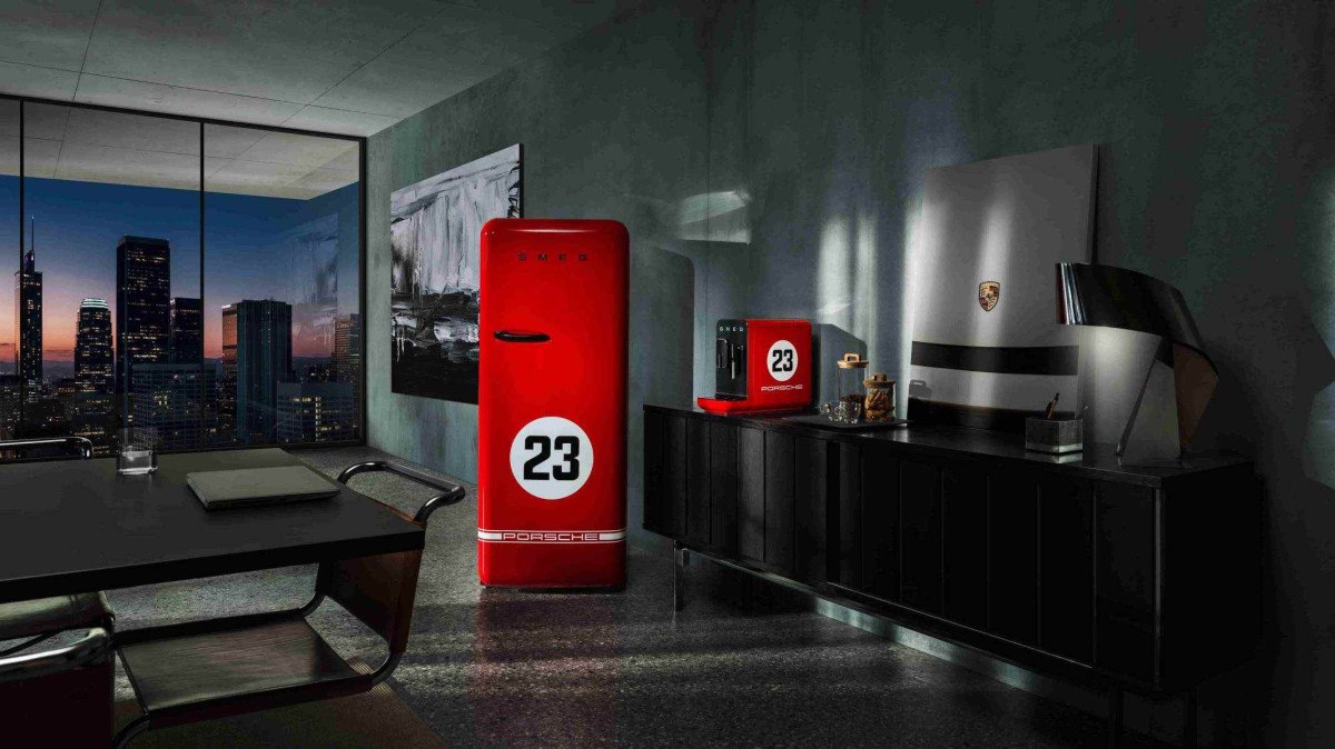 Linha especial entre Porsche e Smeg homenageia modelos clássicos da marca alemã