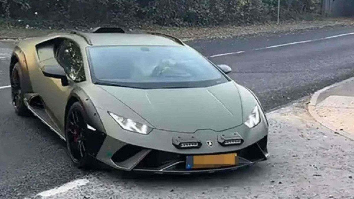 Lamborghini Huracán Sterrato de Haaland