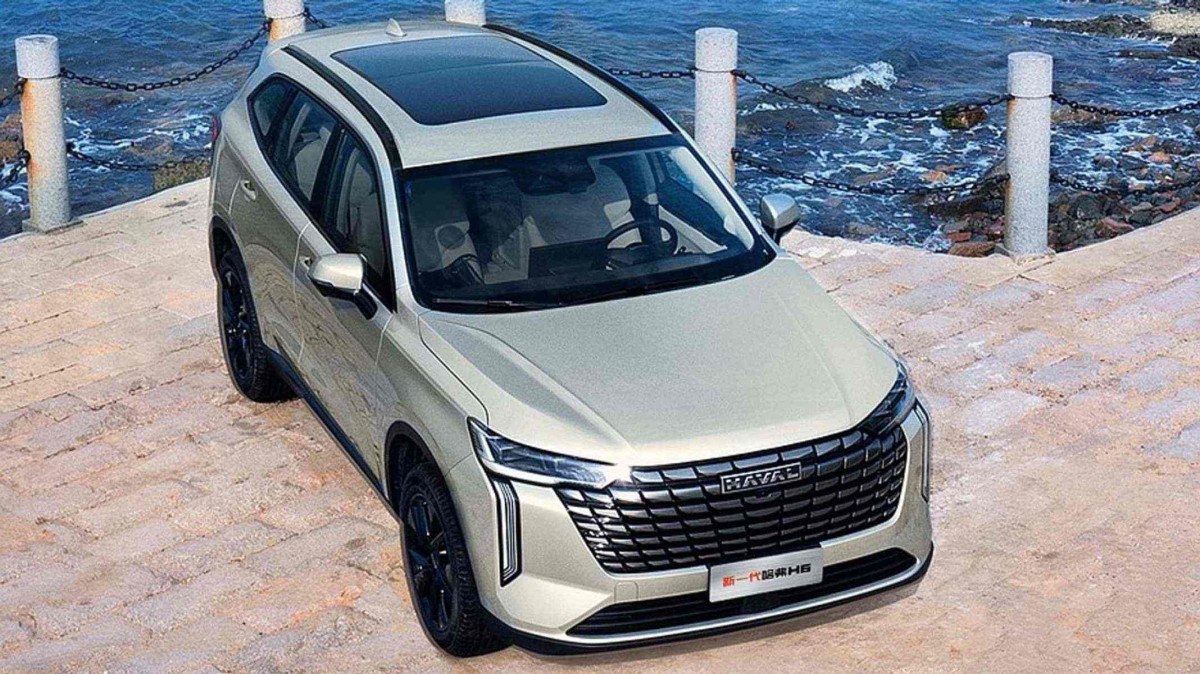 GMW Haval H6 teve uma reestilização, com mudanças no para-choque dianteiro e no interior