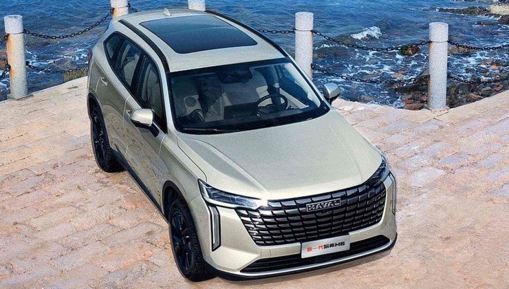GMW Haval H6 teve uma reestilização, com mudanças no para-choque dianteiro e no interior -  (crédito: GWM/Divulgagção)