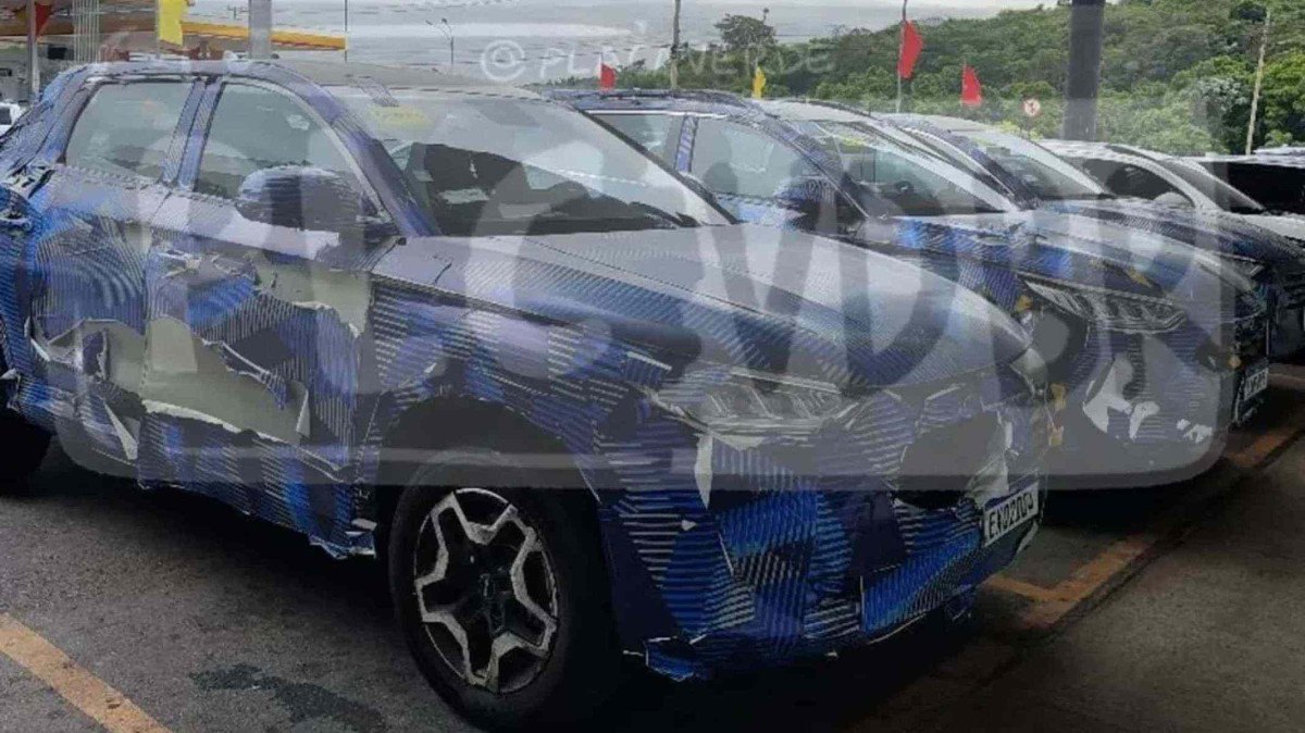Flagra da picape anti-Toro da BYD
