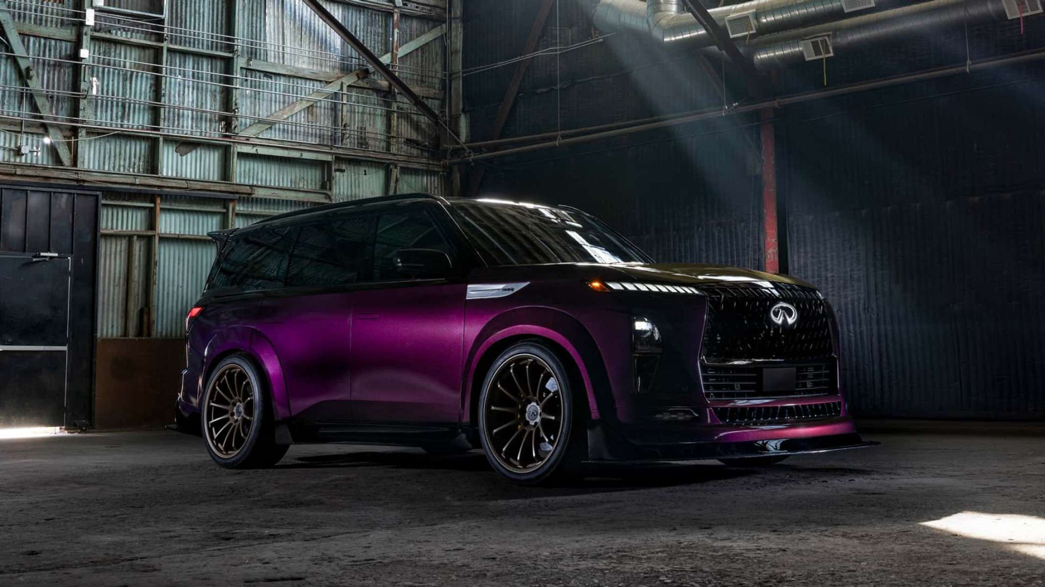 Infiniti QX80 R-Spec Concept tem motor de 1000 cv vindo do GT-R