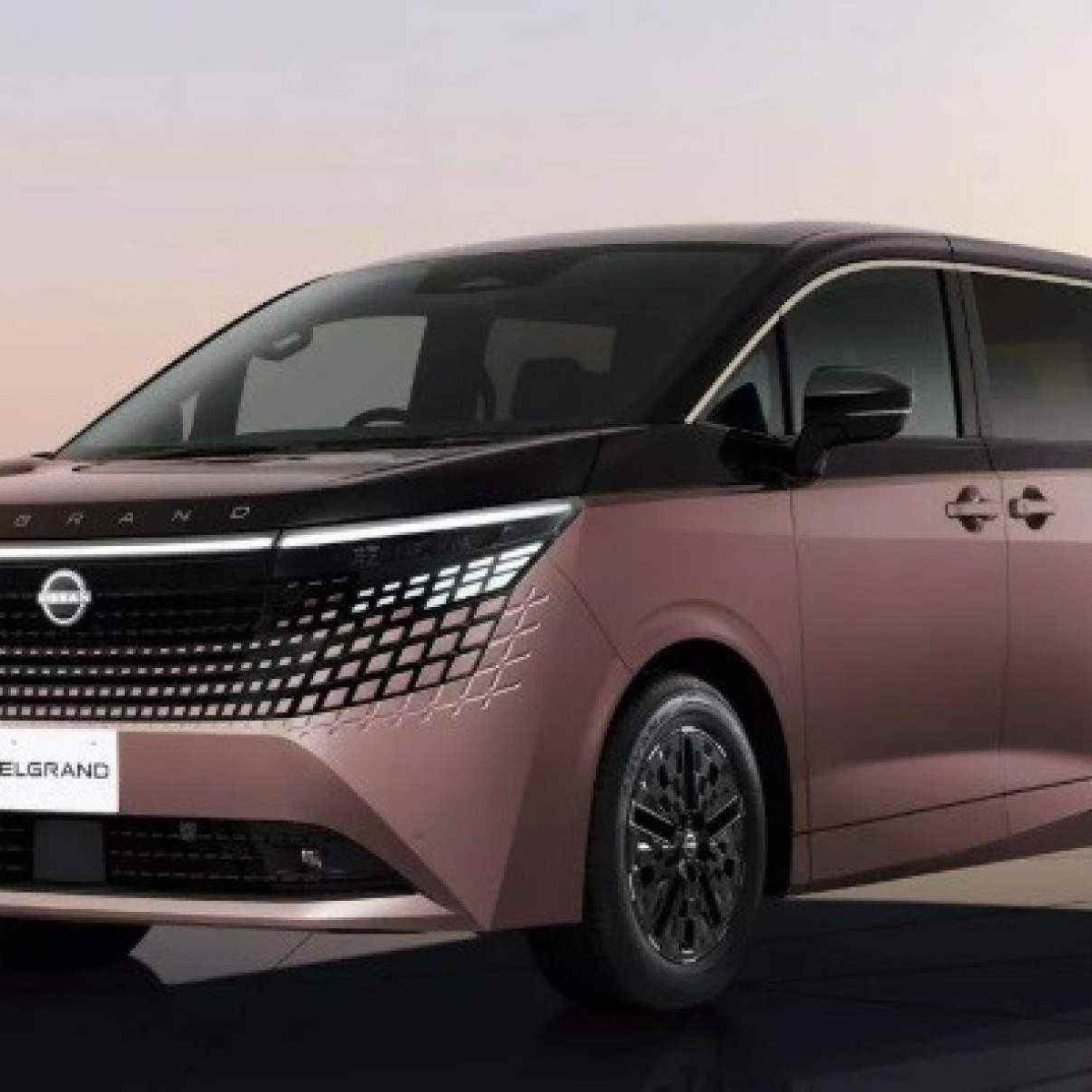 Novo Nissan Elgrand tem design futurista e sistema anti-enjoo