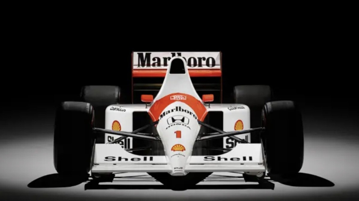 McLaren MP4/6 guiado por Ayrton Senna