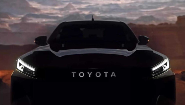 Toyota Hilux 2026 tem nova prévia revelada -  (crédito: Toyota/Divulgação)