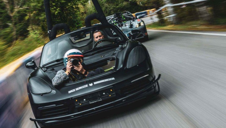 Porsche Boxster Camera Car