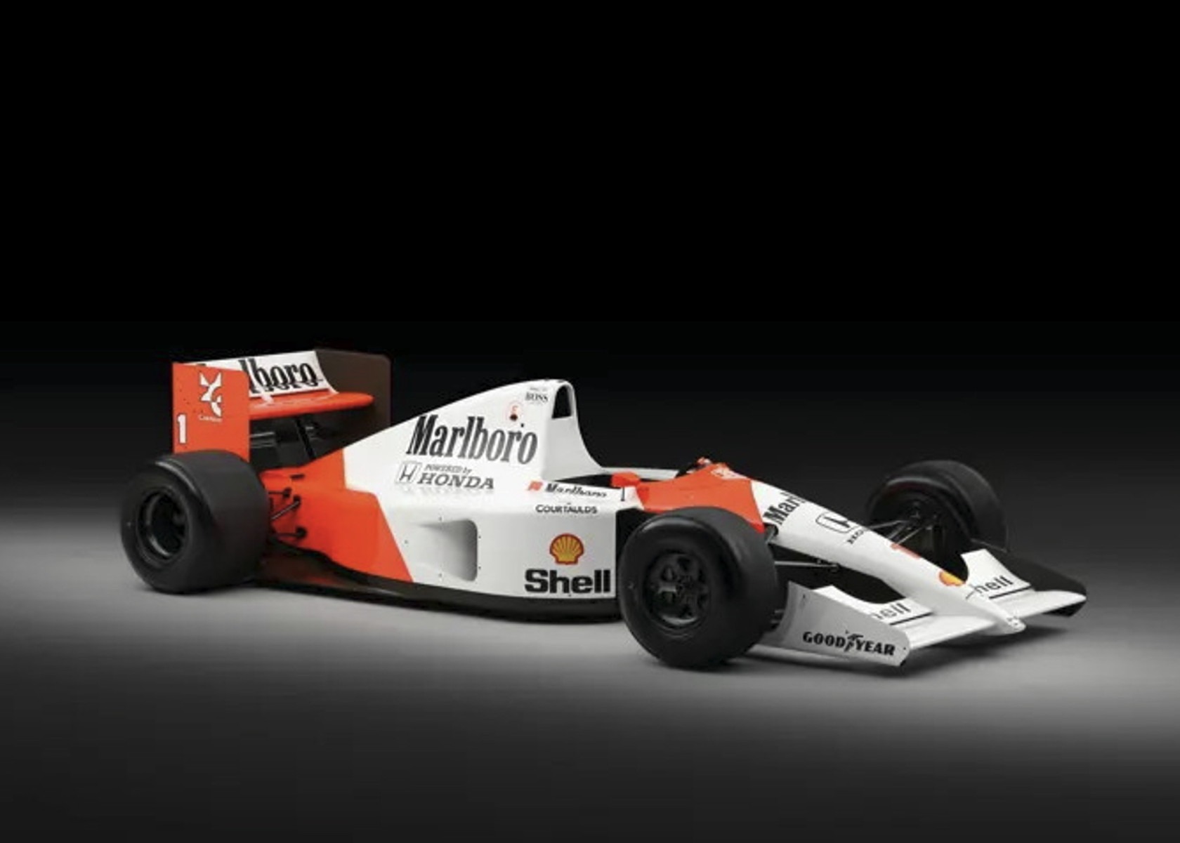 McLaren MP4/6 guiado por Ayrton Senna