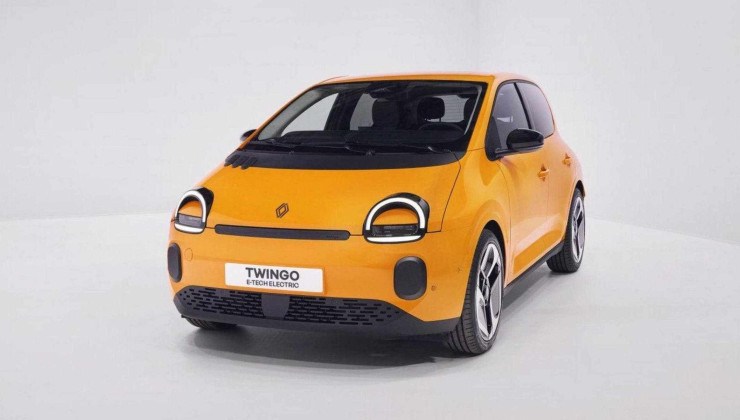 Renault Twingo E-tech aposta em visual retrô para conquistar o público europeu -  (crédito: Divulgação)