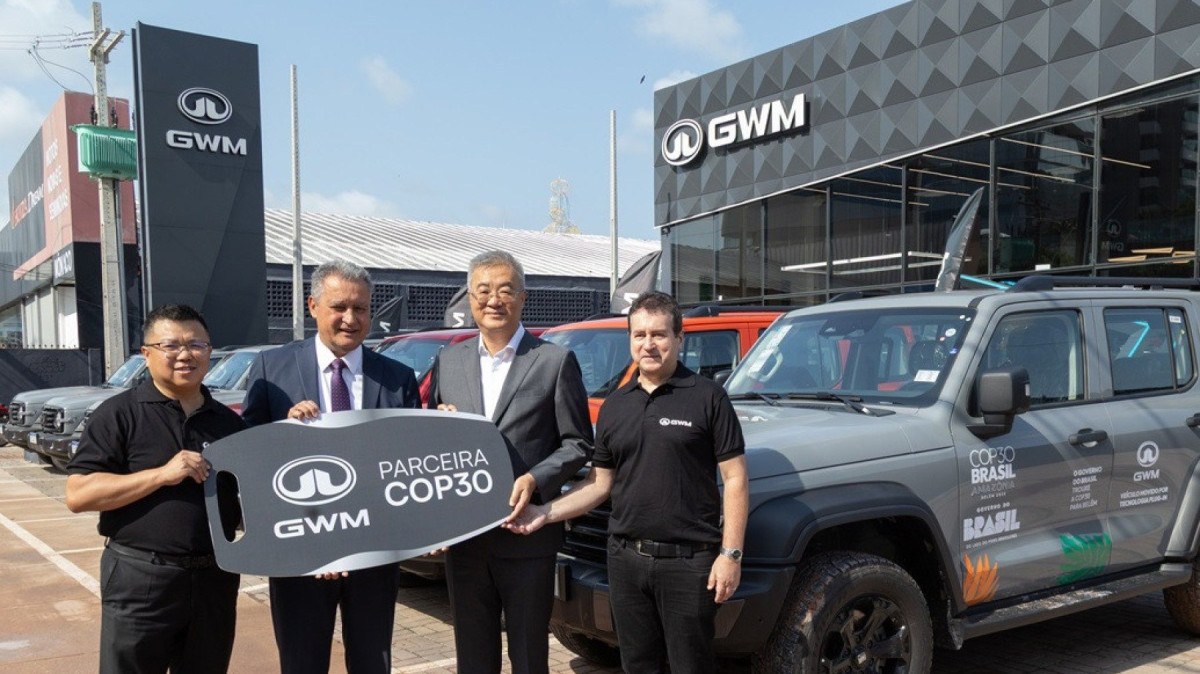 GWM entrega 100 veículos eletrificados à COP30