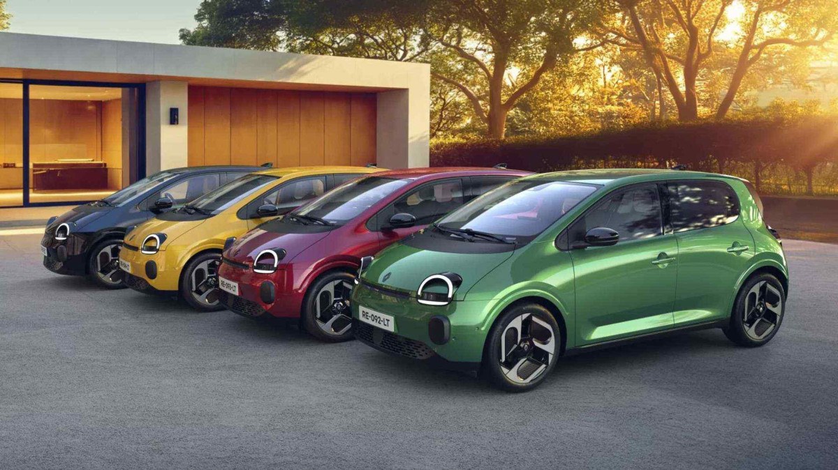 Renault Twingo E-Tech chega com quatro cores