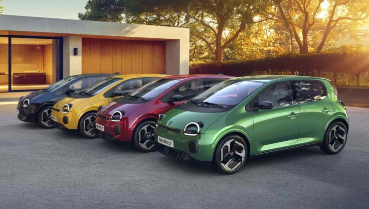 Renault Twingo E-Tech chega com quatro cores -  (crédito: Divulgação)