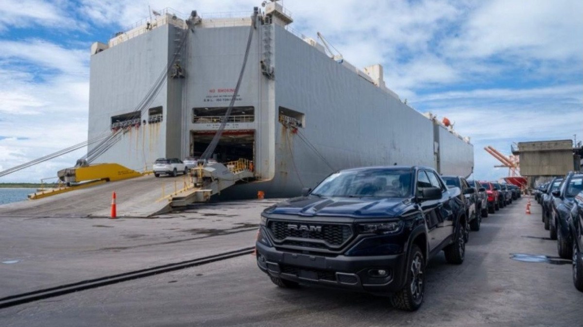 RAM Rampage sendo exportada para a Europa