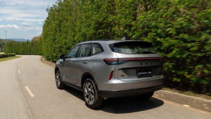 Traseira do novo GWM Haval H6