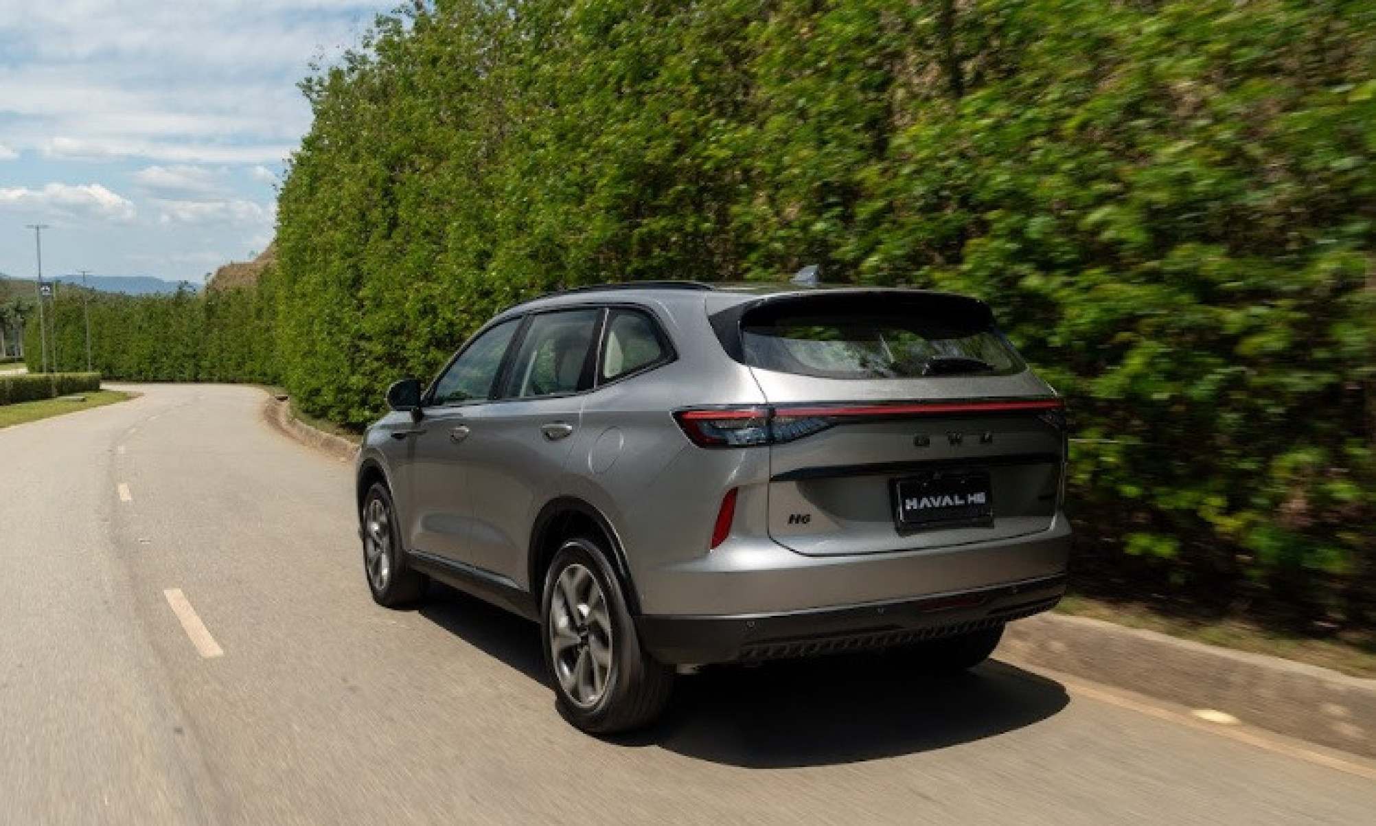 Traseira do novo GWM Haval H6