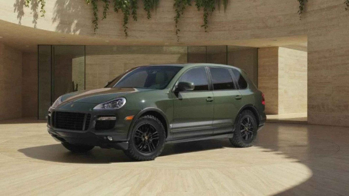 Porsche Cayenne GTS com câmbio manual de 6 marchas foi restaurada 