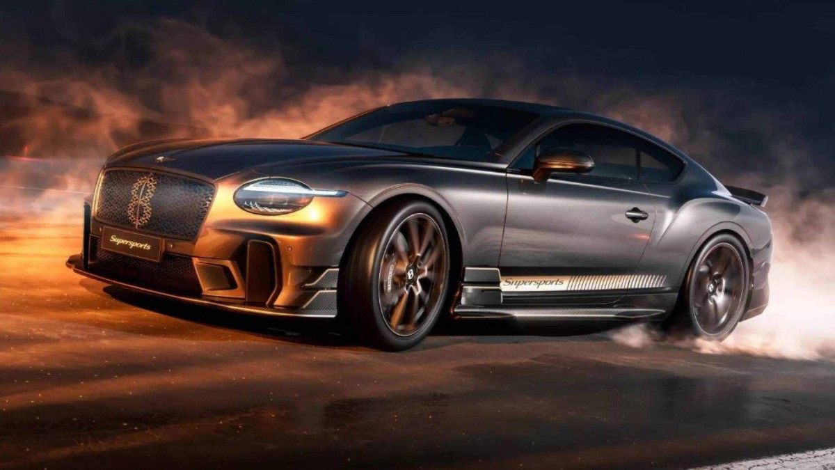 Bentley Continental GT Supersports possui um motor 4.0 V8 biturbo de 666 cv e 81,6 kgfm de torque