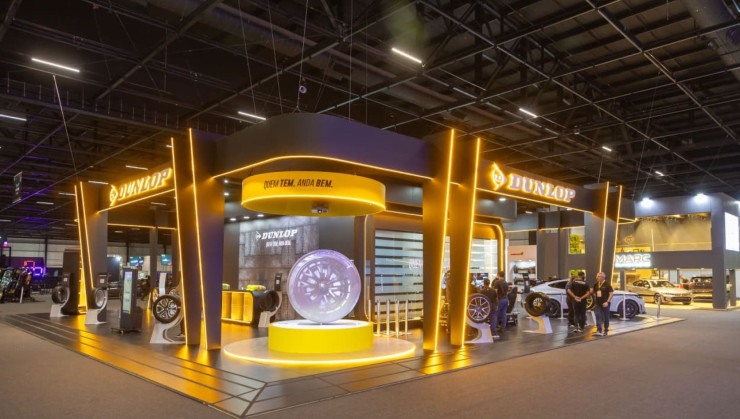 Dunlop Pneus no Salão do Automóvel 2025 -  (crédito: Divulgação)