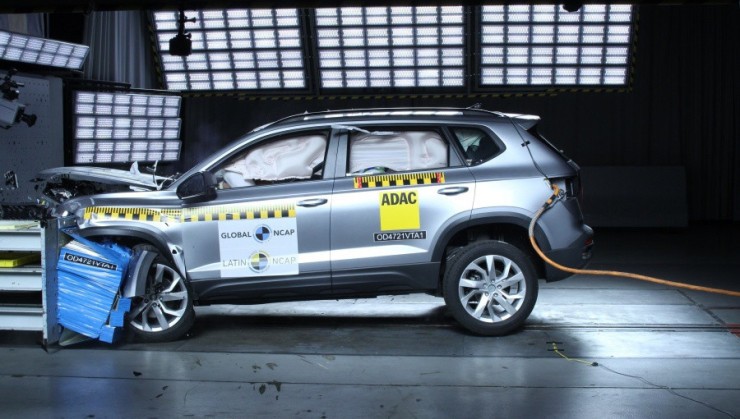 Volkswagen Taos manteve excelentes níveis de segurança