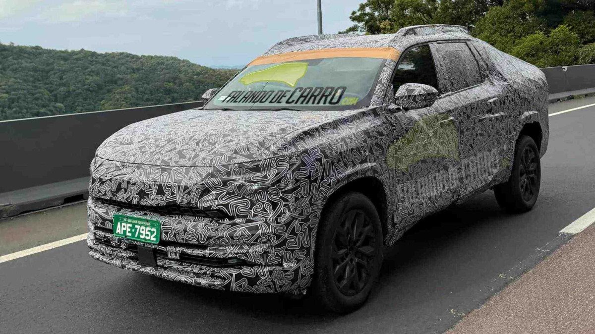 Picape intermediária da Renault intensifica testes no Brasil